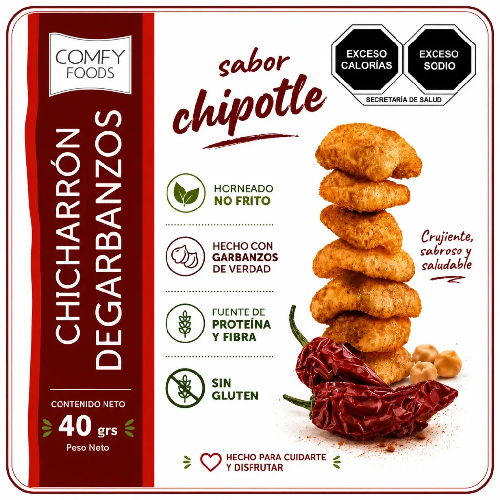 CHICHARRIN DE GARBANZO 40GR M.N
